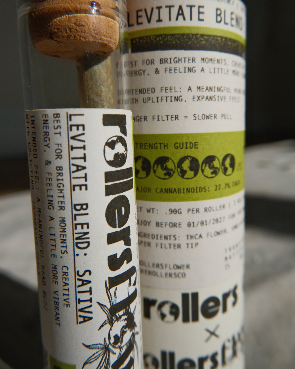 LEVITATE BLEND = SATIVA THCA FLOWER