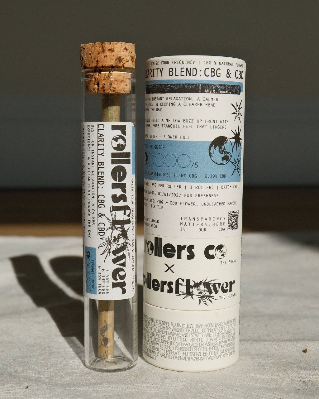 CLARITY BLEND = CBG + CBD FLOWER