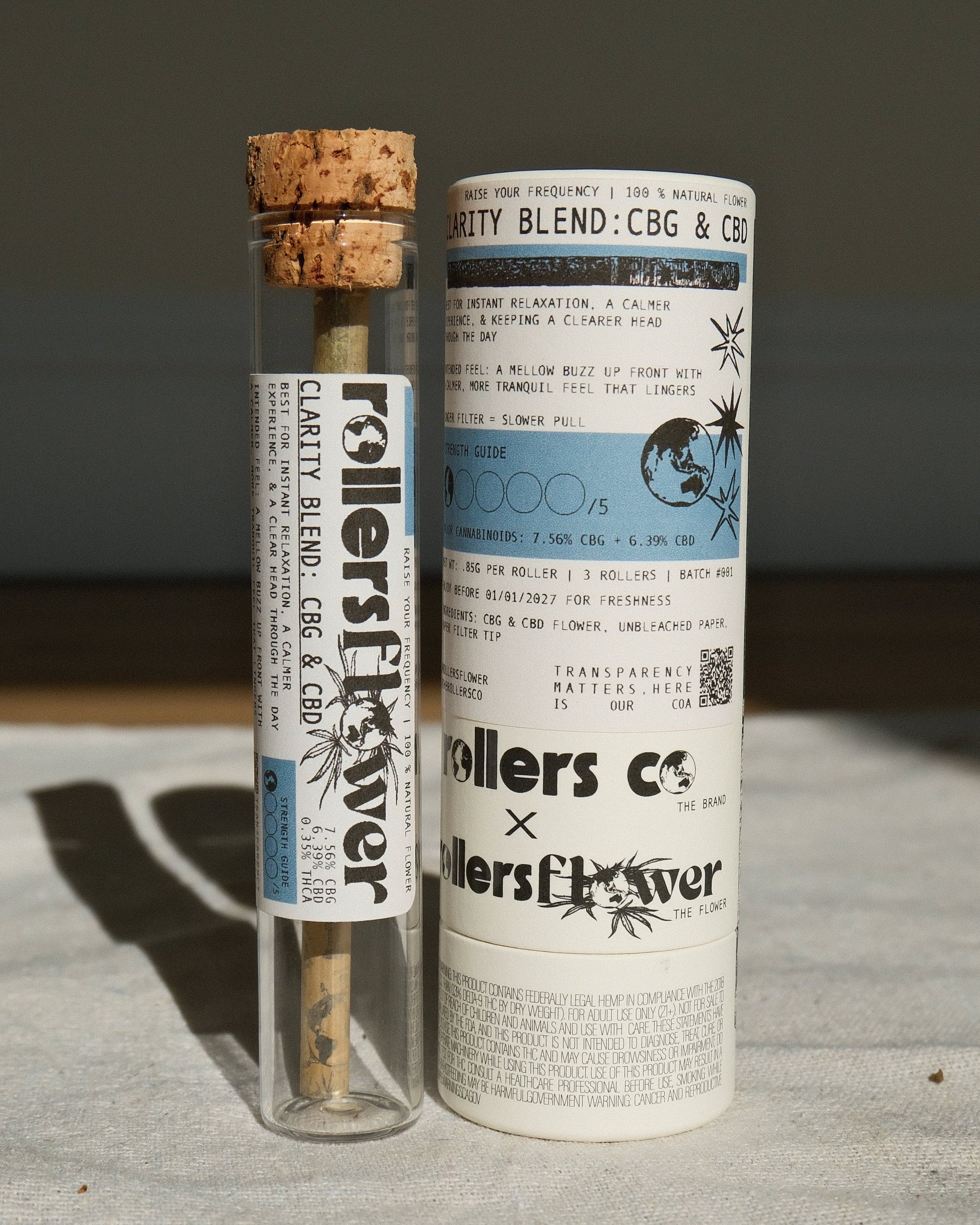 CLARITY BLEND = CBG + CBD FLOWER