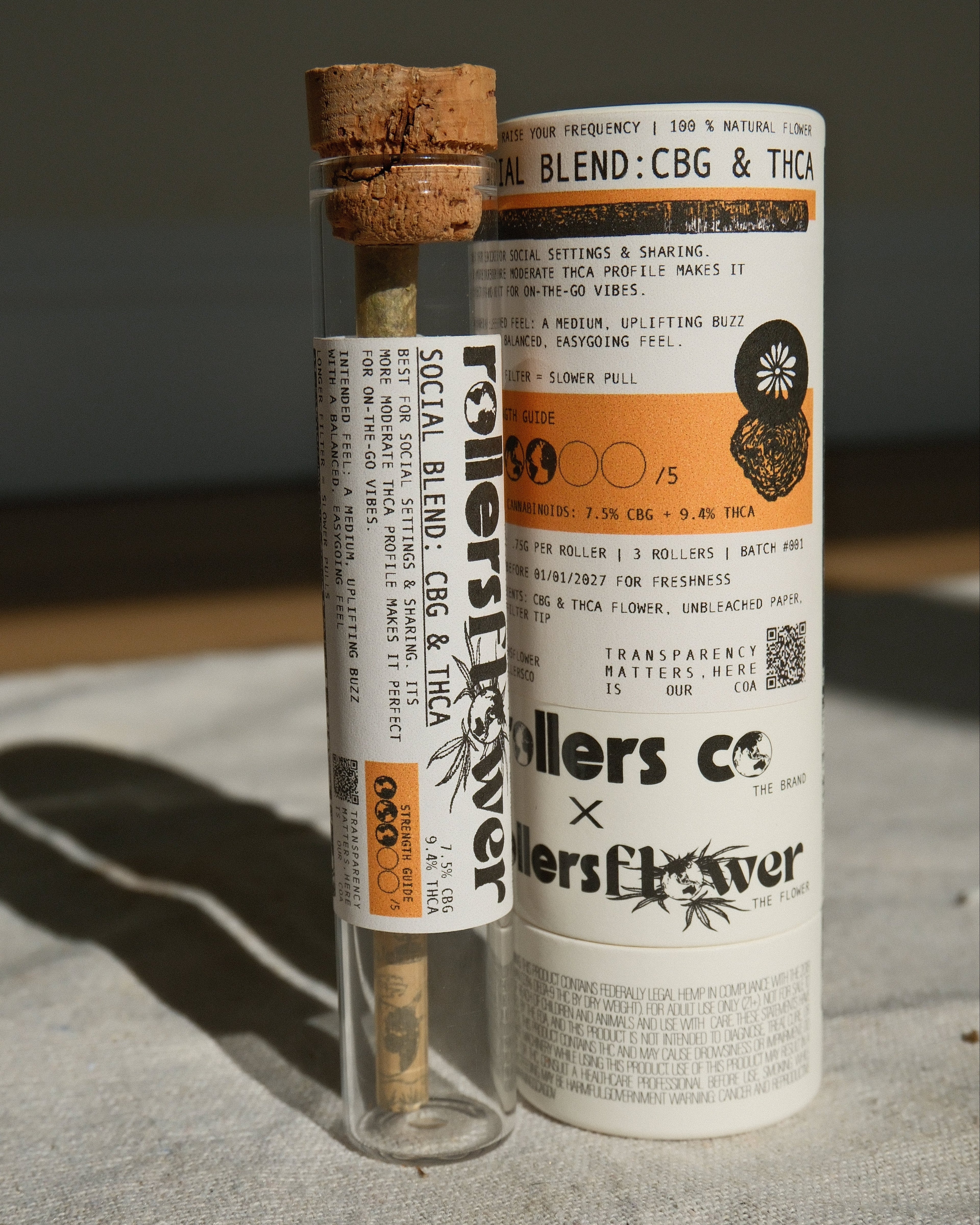 SOCIAL BLEND = CBG + THCA FLOWER
