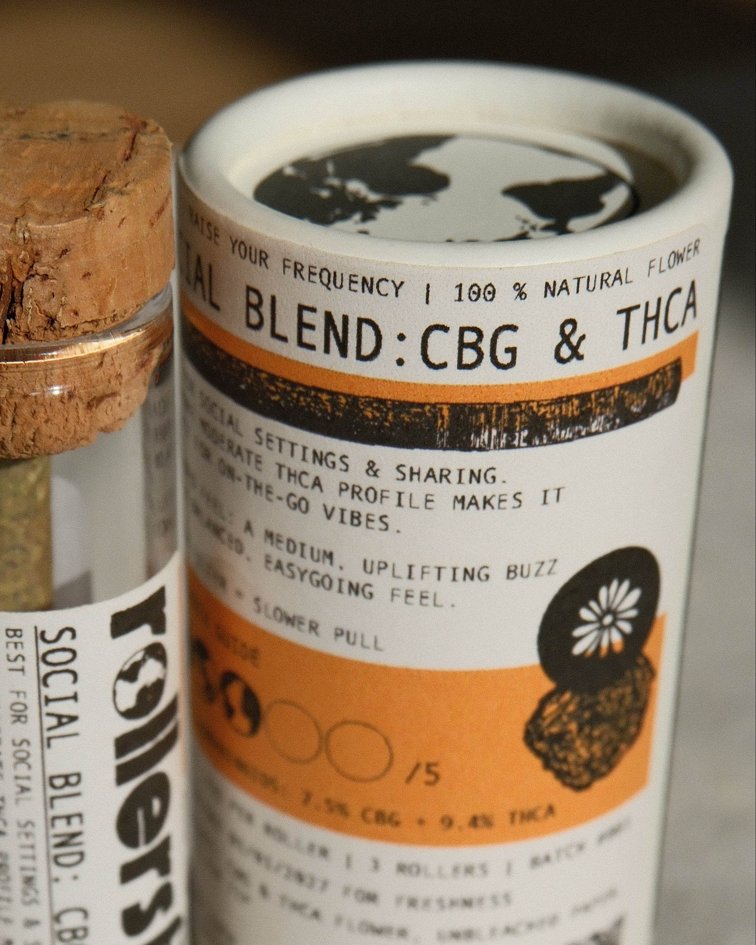 SOCIAL BLEND = CBG + THCA FLOWER