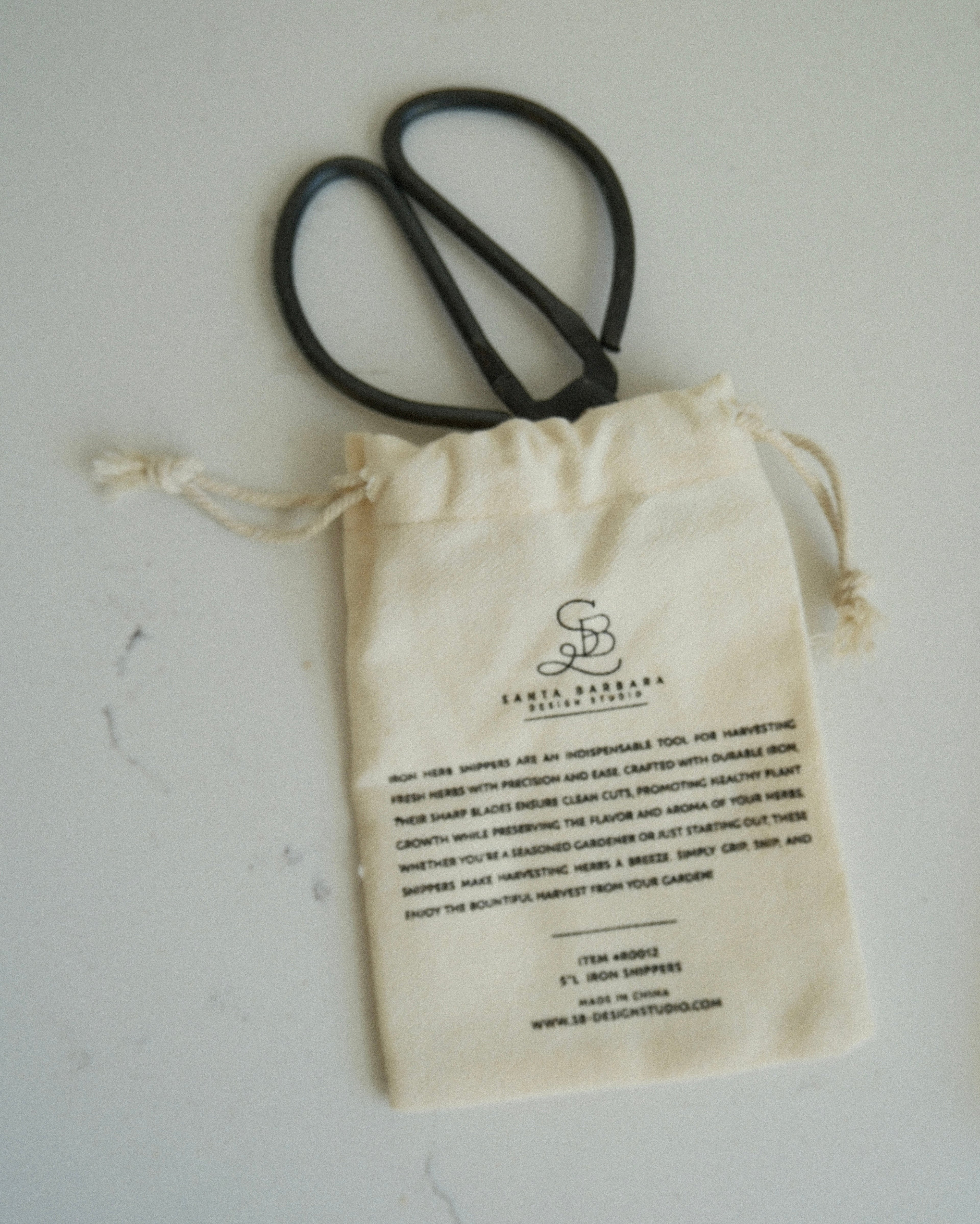 BLACK IRON HERB SNIPPERS